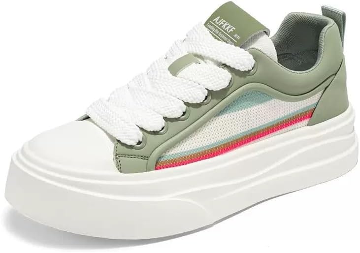 Мужские дышащие кроссовки с сеткой, низкие спортивные туфли, модные кеды, подходящие для повседневной носки, обеспечивающие комфортное ощущение Hoalox, зеленый
Мужские дышащие кроссовки с сеткой, низкие спортивные туфли, модные кеды, подходящие для повседневной носки, обеспечивающие комфортное ощущение Hoalox, зеленый