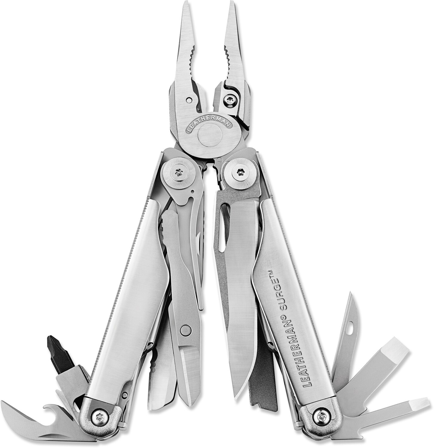 Мультиинструмент Surge Leatherman, серый
Мультиинструмент Surge Leatherman, серый