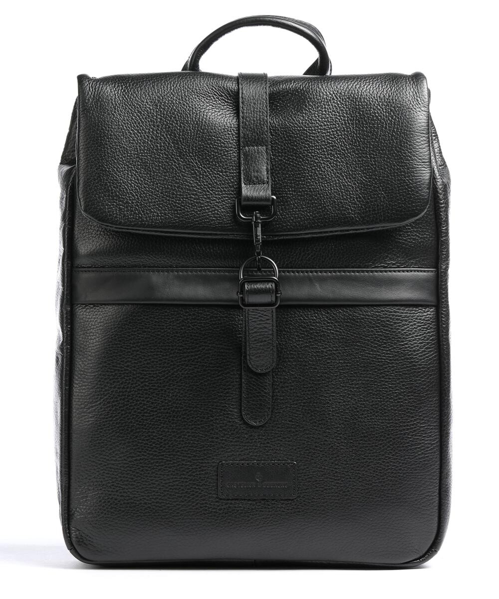 Рюкзак Onyx Tango RFID 15 дюймов из зернистой яловой кожи Castelijn & Beerens, черный
Рюкзак Onyx Tango RFID 15 дюймов из зернистой яловой кожи Castelijn & Beerens, черный
