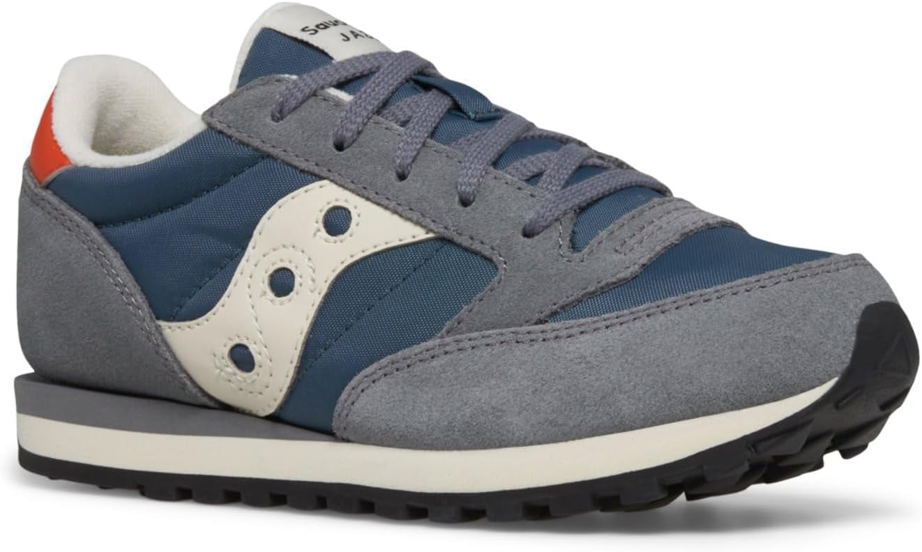 Кроссовки Saucony Originals Unisex-Child Originals Jazz Original (для маленьких и больших детей), синий/оранжевый/серый
Кроссовки Saucony Originals Unisex-Child Originals Jazz Original (для маленьких и больших детей), синий/оранжевый/серый