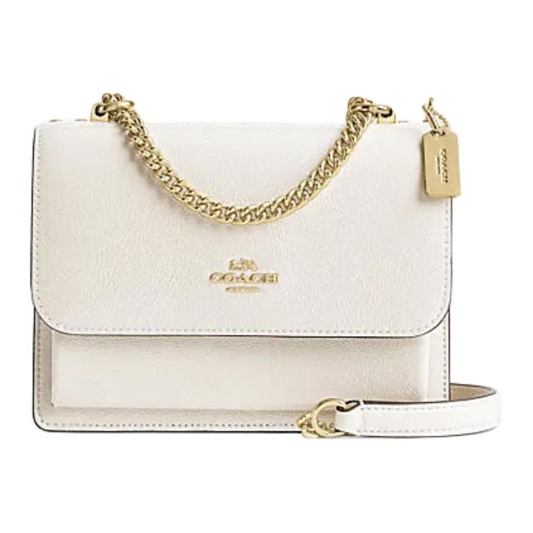 COACH Кожаная сумка через плечо мини женская с жемчугом
COACH Кожаная сумка через плечо мини женская с жемчугом