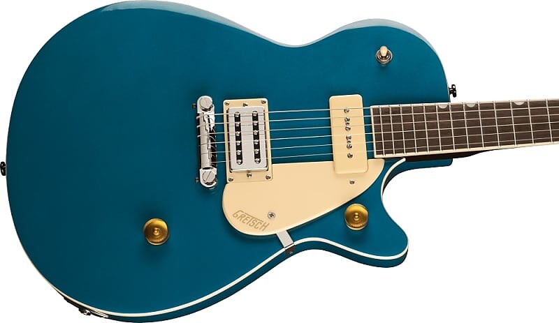 Электрогитара Gretsch G2215-P90 Streamliner Junior Jet Club-Ocean Turquoise
Электрогитара Gretsch G2215-P90 Streamliner Junior Jet Club-Ocean Turquoise