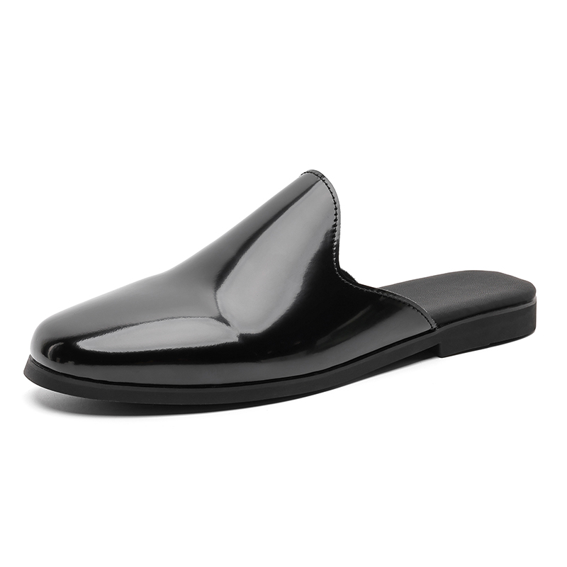 MUYI Мужские противоскользящие тапочки с закрытым носком - ярко-черные, цвет Bright Black Men's
MUYI Мужские противоскользящие тапочки с закрытым носком - ярко-черные, цвет Bright Black Men's