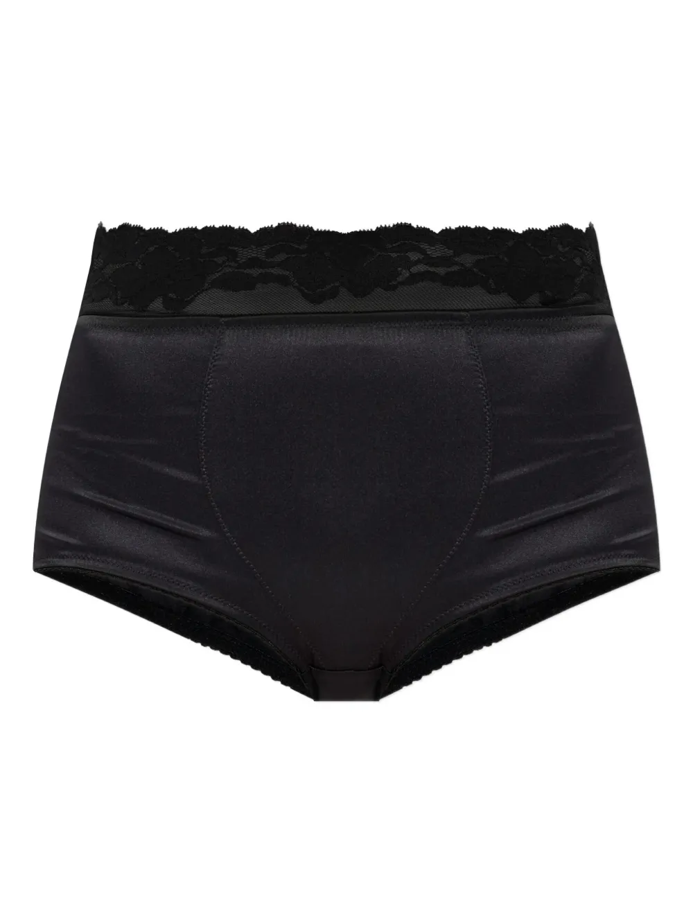 Трусы-брифы с кружевом DOLCE & GABBANA, черный 
Трусы-брифы с кружевом DOLCE & GABBANA, черный