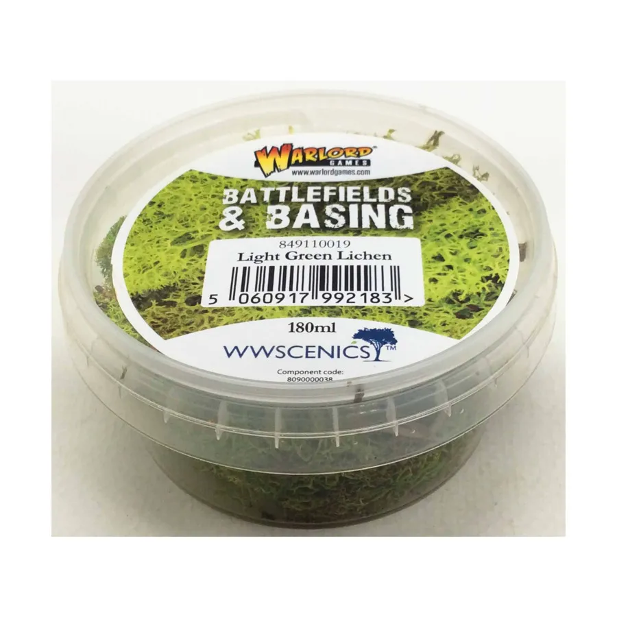 Светло-зеленый лишайник, Battlefields & Basing (Warlord Games)
Светло-зеленый лишайник, Battlefields & Basing (Warlord Games)