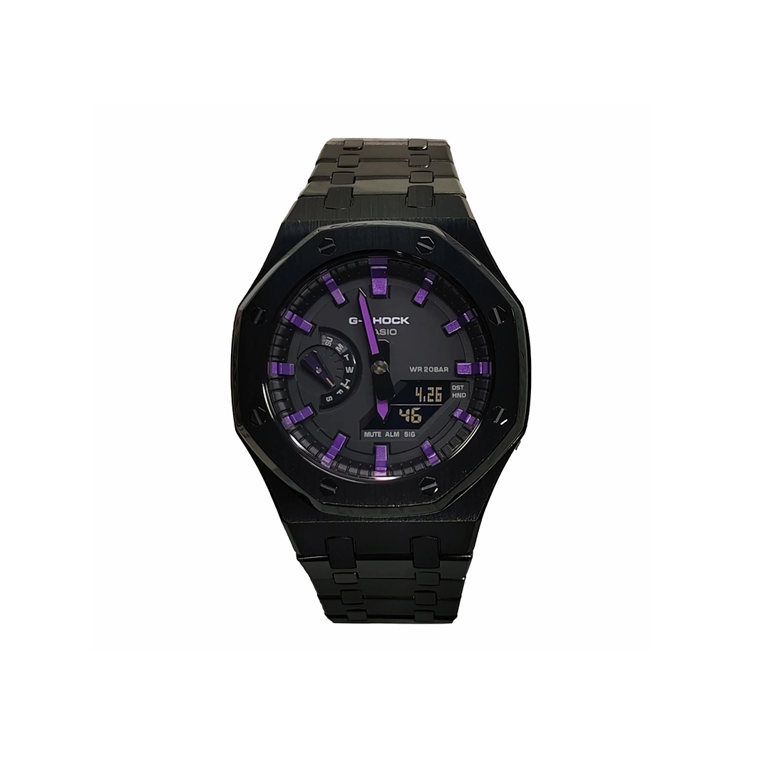CASIO Часы Men Liquid Crystal/Analog Dual Display Series 44mm Black Watch, Black Steel Phantom Purple
CASIO Часы Men Liquid Crystal/Analog Dual Display Series 44mm Black Watch, Black Steel Phantom Purple