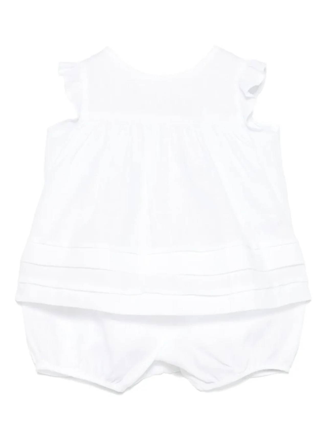 Льняной комплект из топа и шортов Il Gufo, белый
Льняной комплект из топа и шортов Il Gufo, белый