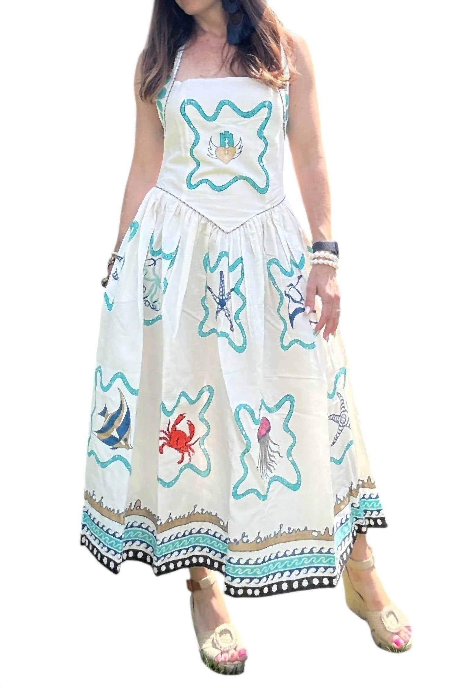 Намасте Саншайн платье миди в белом Mo Maya
Намасте Саншайн платье миди в белом Mo Maya