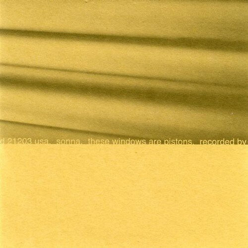 CD диск Sonna: These Windows Are Pistons
CD диск Sonna: These Windows Are Pistons