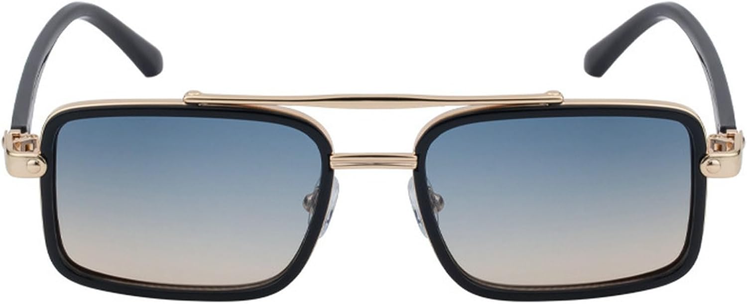 Женские прямоугольные солнцезащитные очки в стиле панк с маленькой оправой, 2025 год, роскошные винтажные солнцезащитные очки с двойной дужкой для мужчин, металлические линзы mincl, Blue
Женские прямоугольные солнцезащитные очки в стиле панк с маленькой оправой, 2025 год, роскошные винтажные солнцезащитные очки с двойной дужкой для мужчин, металлические линзы mincl, Blue