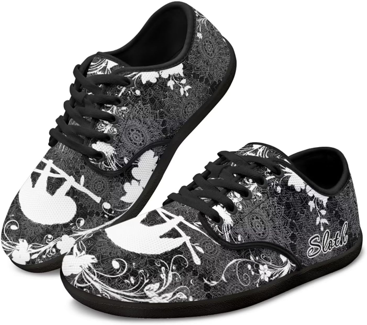 Широкие кроссовки с животным принтом для ходьбы с отделкой на носок, шнуровкой, минималистичные, противоскользящие теннисные кроссовки для женщин и мужчин Pointodoor, Sloth Boho Mandala Print
Широкие кроссовки с животным принтом для ходьбы с отделкой на носок, шнуровкой, минималистичные, противоскользящие теннисные кроссовки для женщин и мужчин Pointodoor, Sloth Boho Mandala Print