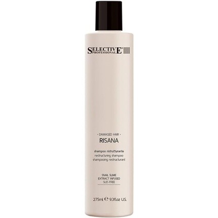 Selective Professional Risana Shampoo 275ml - Реструктурирующий шампунь для поврежденных волос
Selective Professional Risana Shampoo 275ml - Реструктурирующий шампунь для поврежденных волос