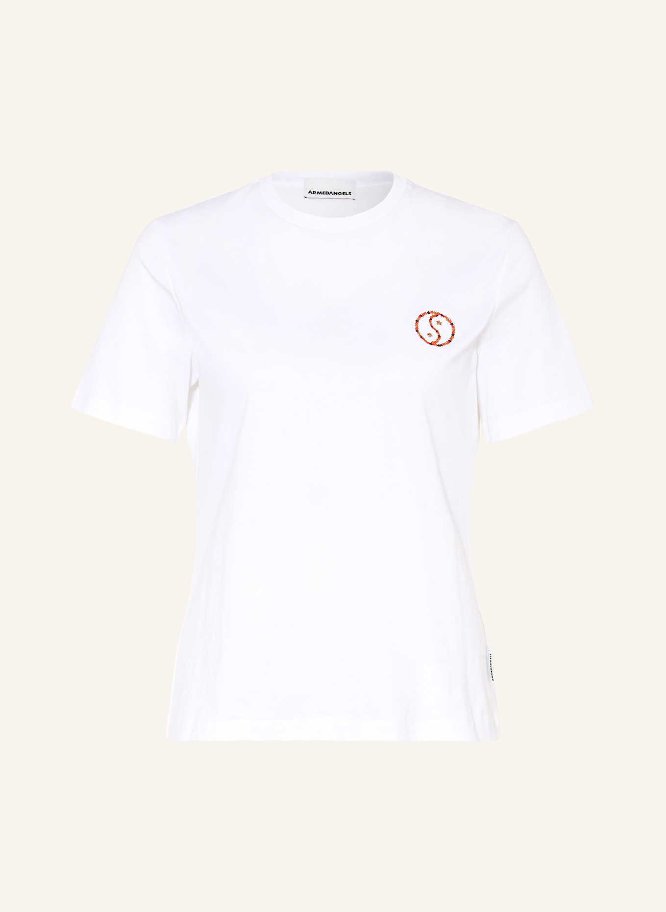 Футболка с цветком луалаа Armedangels, белый
Футболка с цветком луалаа Armedangels, белый