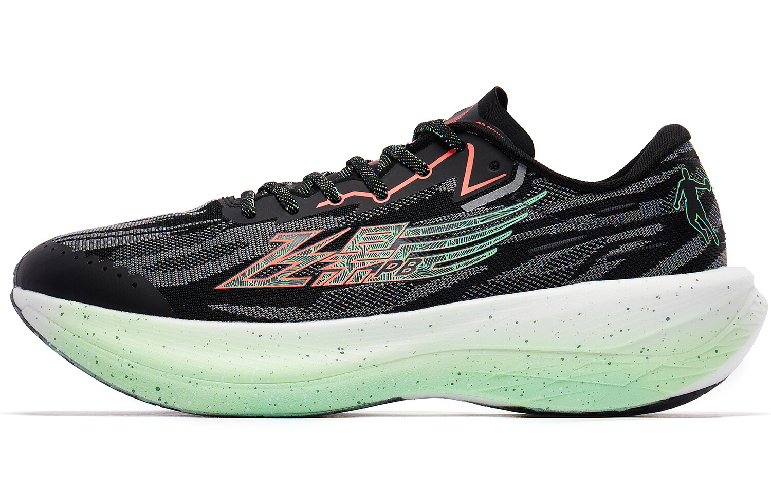 Кроссовки Feiying PB2.0 мужские с низким верхом, черный/зеленый Qiaodan
Кроссовки Feiying PB2.0 мужские с низким верхом, черный/зеленый Qiaodan