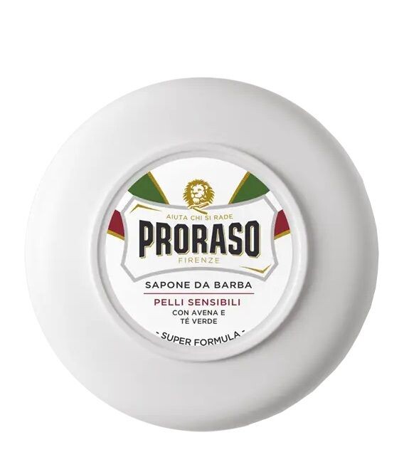 Proraso Sensitive Green Tea мыло для бритья в тигле, 150 ml
Proraso Sensitive Green Tea мыло для бритья в тигле, 150 ml