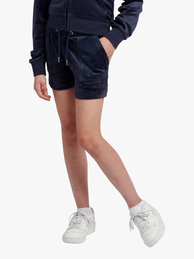 Детские бархатные шорты тонального цвета Juicy Couture, Night Sky
Детские бархатные шорты тонального цвета Juicy Couture, Night Sky