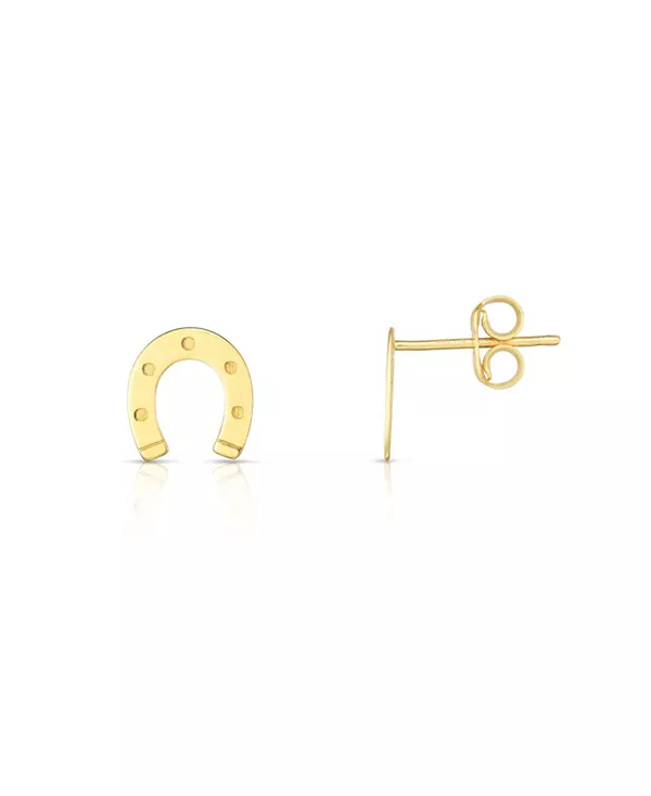 Золотые серьги-подковы, золото 14 карат The Lovery, gold
Золотые серьги-подковы, золото 14 карат The Lovery, gold