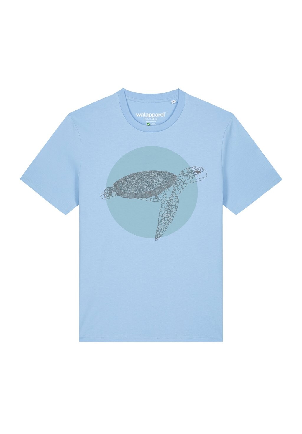 Футболка с принтом MEERESSCHILDKRÖTE watapparel, светло-голубой
Футболка с принтом MEERESSCHILDKRÖTE watapparel, светло-голубой