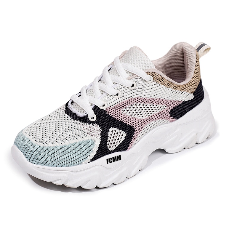 Нескользящие и дышащие низкие повседневные кроссовки для детей FCMM, белый/розовый
Нескользящие и дышащие низкие повседневные кроссовки для детей FCMM, белый/розовый