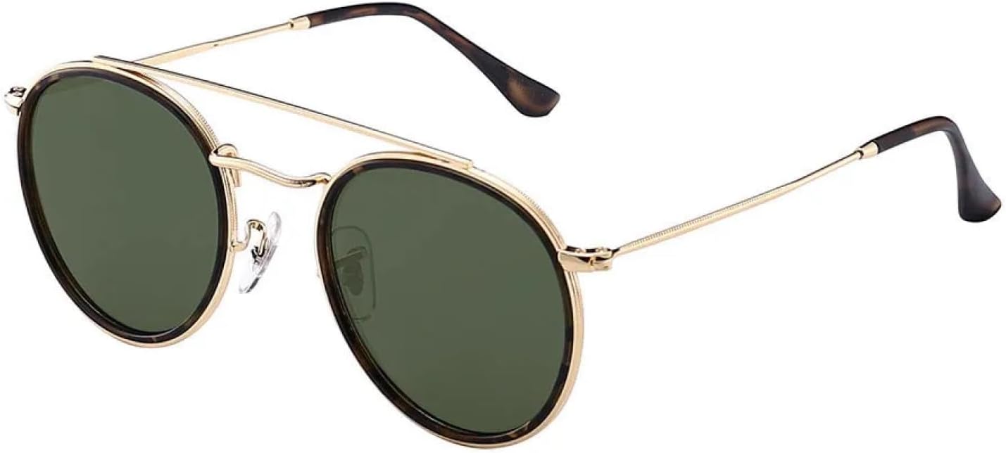 Солнцезащитные очки с защитой от УФ-излучения UV400 | Круглая оправа с двойной перемычкой для мужчин и женщин | Линзы конфетных цветов для занятий спортом на открытом воздухе и вождения DSVIGF, C2 G15
Солнцезащитные очки с защитой от УФ-излучения UV400 | Круглая оправа с двойной перемычкой для мужчин и женщин | Линзы конфетных цветов для занятий спортом на открытом воздухе и вождения DSVIGF, C2 G15