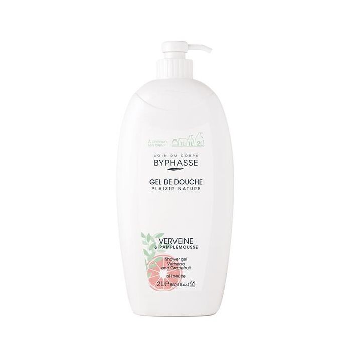 Гель для душа Gel de Ducha Verbena & Pomelo Byphasse, 2L
Гель для душа Gel de Ducha Verbena & Pomelo Byphasse, 2L