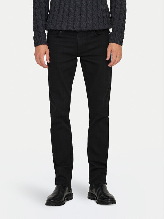 Джинсы узкого кроя Only & Sons, черный
Джинсы узкого кроя Only & Sons, черный