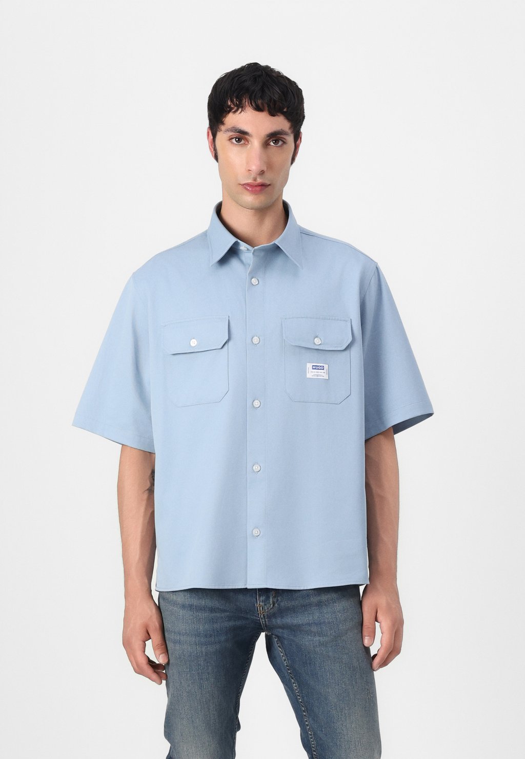 Рубашка EKYNO HUGO, светло-голубой
Рубашка EKYNO HUGO, светло-голубой