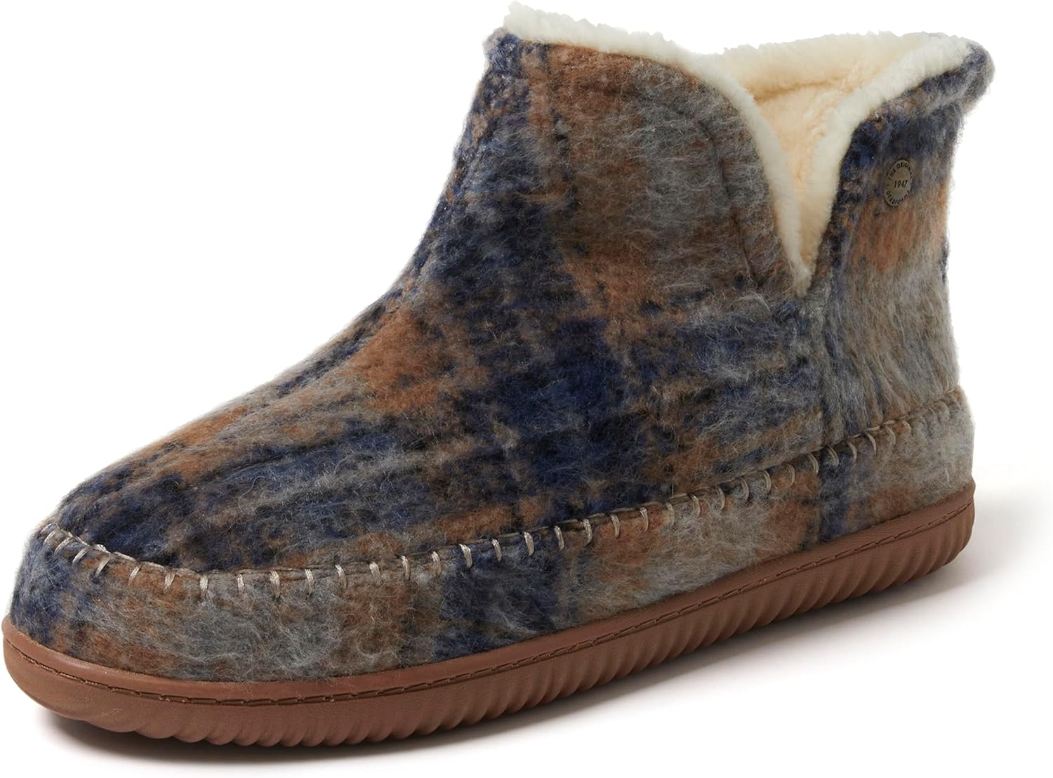 Мужские домашние тапочки Dearfoams с мемори-пенной стелькой Brixen, высокие до щиколотки - Подарки для мужчин, синий
Мужские домашние тапочки Dearfoams с мемори-пенной стелькой Brixen, высокие до щиколотки - Подарки для мужчин, синий