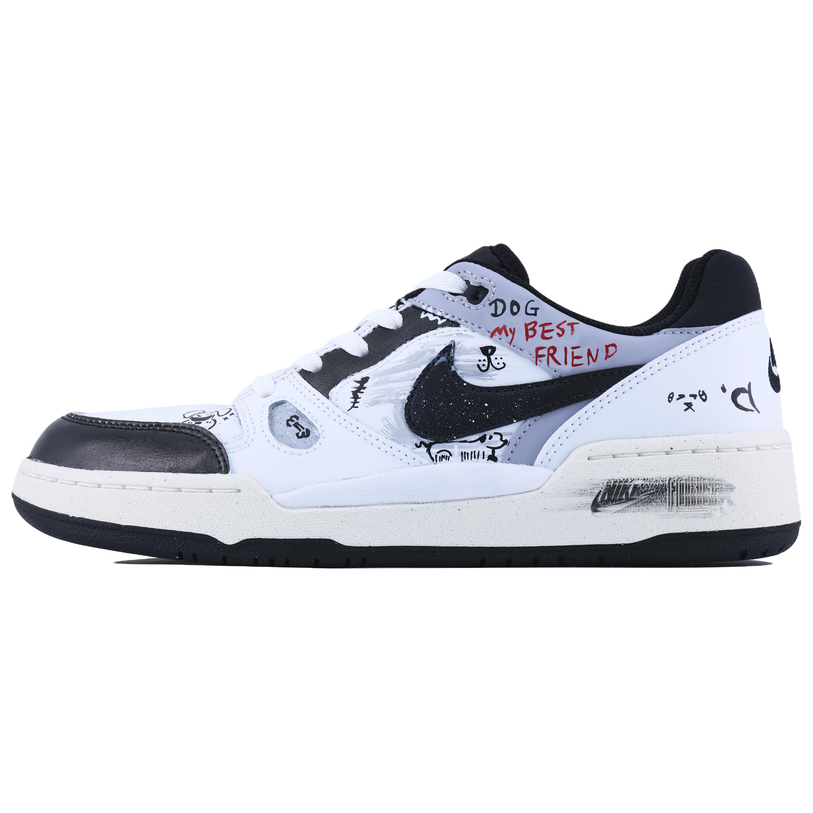 Nike Full Force Low Player Cushioning Low top скейтборд обувь мужские белый черный
Nike Full Force Low Player Cushioning Low top скейтборд обувь мужские белый черный