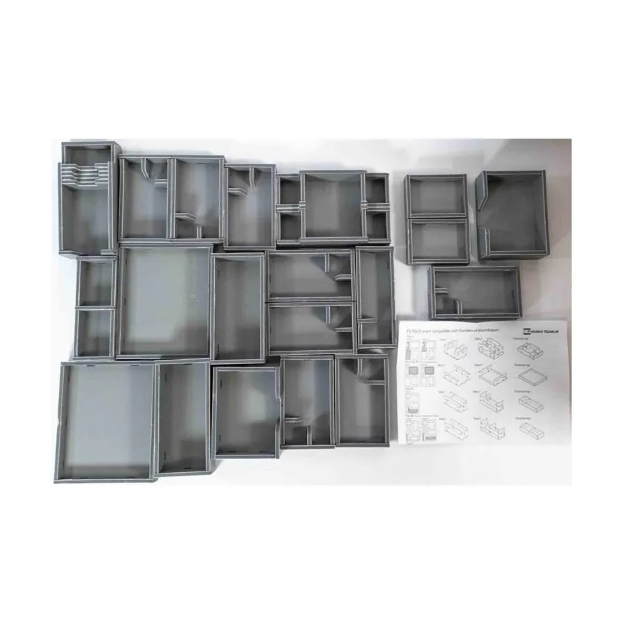 Вставка для основателей Мрачной Гавани, Inserts and Organizers A-F (Folded Space)
Вставка для основателей Мрачной Гавани, Inserts and Organizers A-F (Folded Space)