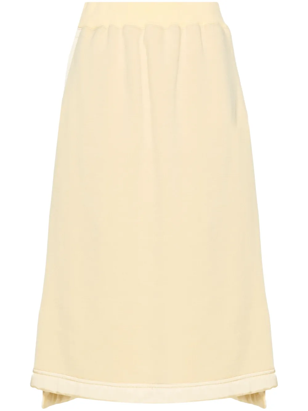 Юбка миди из смесовой вирджинской шерсти JIL SANDER, желтый
Юбка миди из смесовой вирджинской шерсти JIL SANDER, желтый