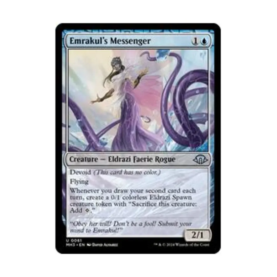 CCG Посланник Эмракула (U), MTG - Modern Horizons 3
CCG Посланник Эмракула (U), MTG - Modern Horizons 3