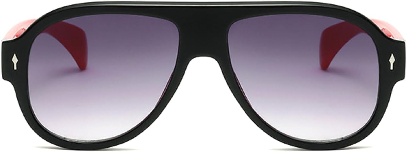 Популярные модные солнцезащитные очки-пилот для женщин, в стиле ретро, для мужчин, панк, градиентные, с защитой от УФ-излучения UV400, большие солнцезащитные очки 8821 Melrose, Black Grey
Популярные модные солнцезащитные очки-пилот для женщин, в стиле ретро, для мужчин, панк, градиентные, с защитой от УФ-излучения UV400, большие солнцезащитные очки 8821 Melrose, Black Grey