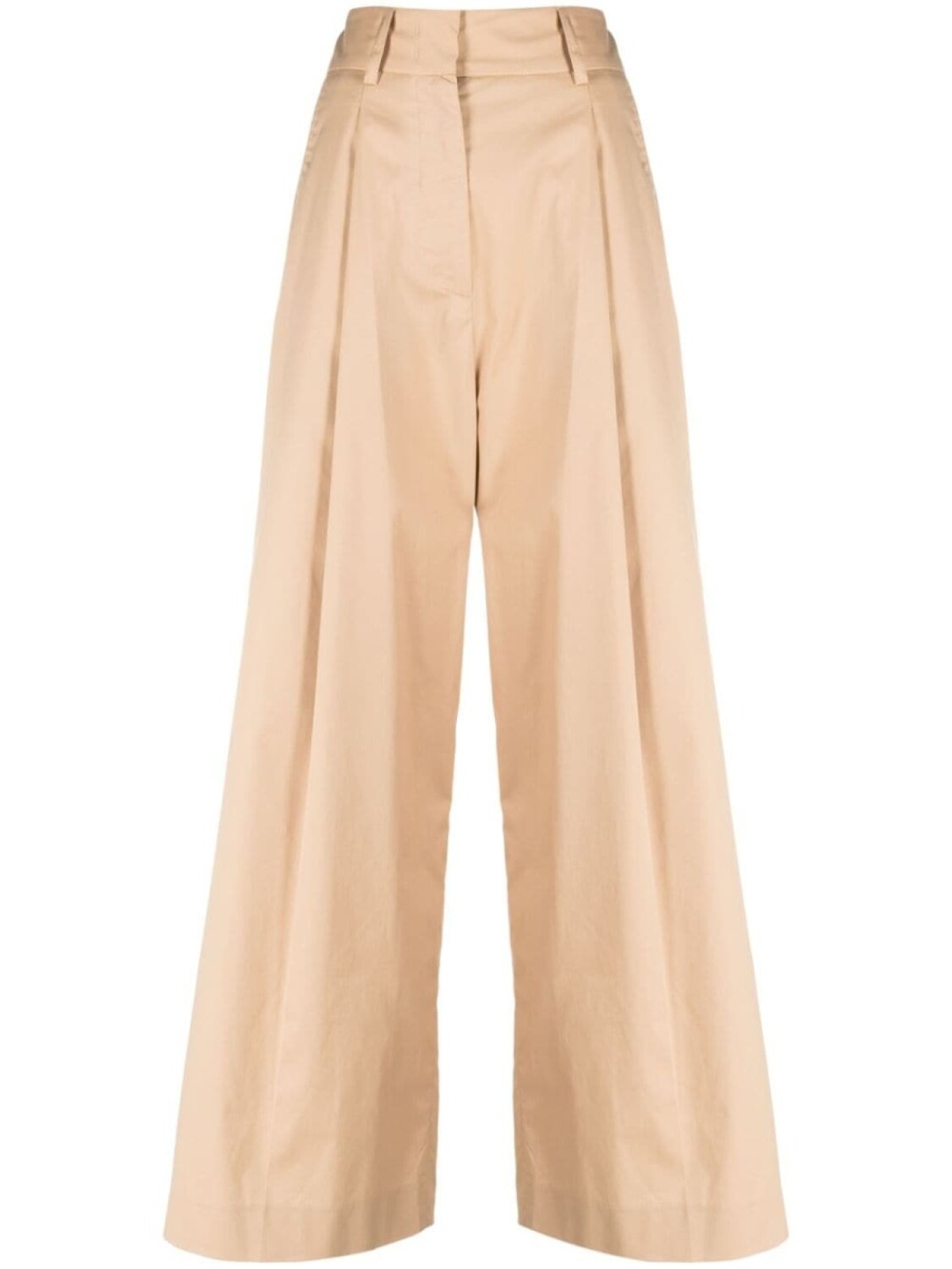 Merci широкие брюки со складками, нейтральный цвет
Merci широкие брюки со складками, нейтральный цвет