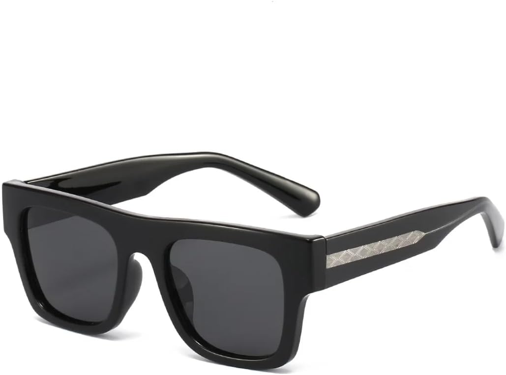 Солнцезащитные очки в крупной квадратной оправе для мужчин и женщин, поляризованные, для вождения, рыбалки, походов, повседневной носки, с металлическим сердечником TVTBBVV, Black Gray
Солнцезащитные очки в крупной квадратной оправе для мужчин и женщин, поляризованные, для вождения, рыбалки, походов, повседневной носки, с металлическим сердечником TVTBBVV, Black Gray