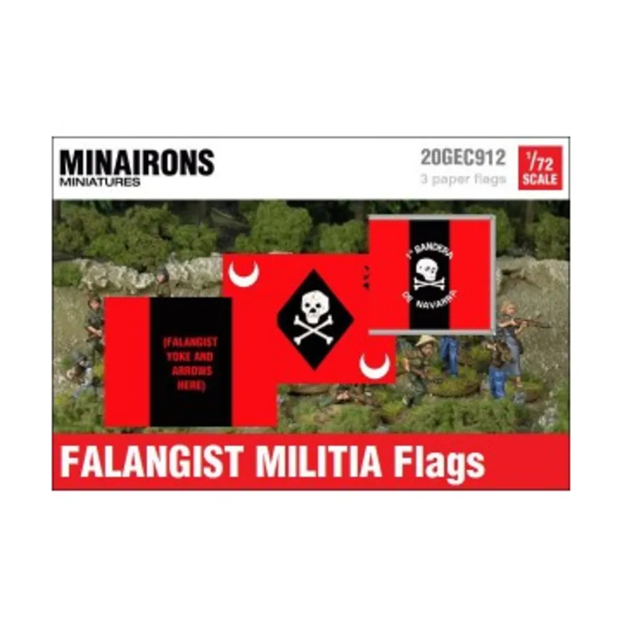 Флаги фалангистской милиции, Spanish Civil War - Decals & Flags (1:72)
Флаги фалангистской милиции, Spanish Civil War - Decals & Flags (1:72)