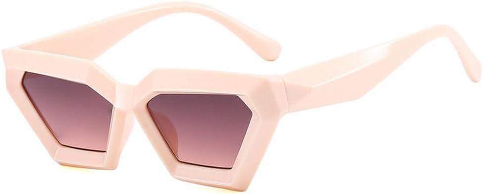 Солнцезащитные очки «кошачий глаз» неправильной формы для женщин, винтажные треугольные солнцезащитные очки с защитой от УФ-излучения UV400, толстая оправа, многоугольные солнцезащитные очки TYUVIVO, Pink
Солнцезащитные очки «кошачий глаз» неправильной формы для женщин, винтажные треугольные солнцезащитные очки с защитой от УФ-излучения UV400, толстая оправа, многоугольные солнцезащитные очки TYUVIVO, Pink