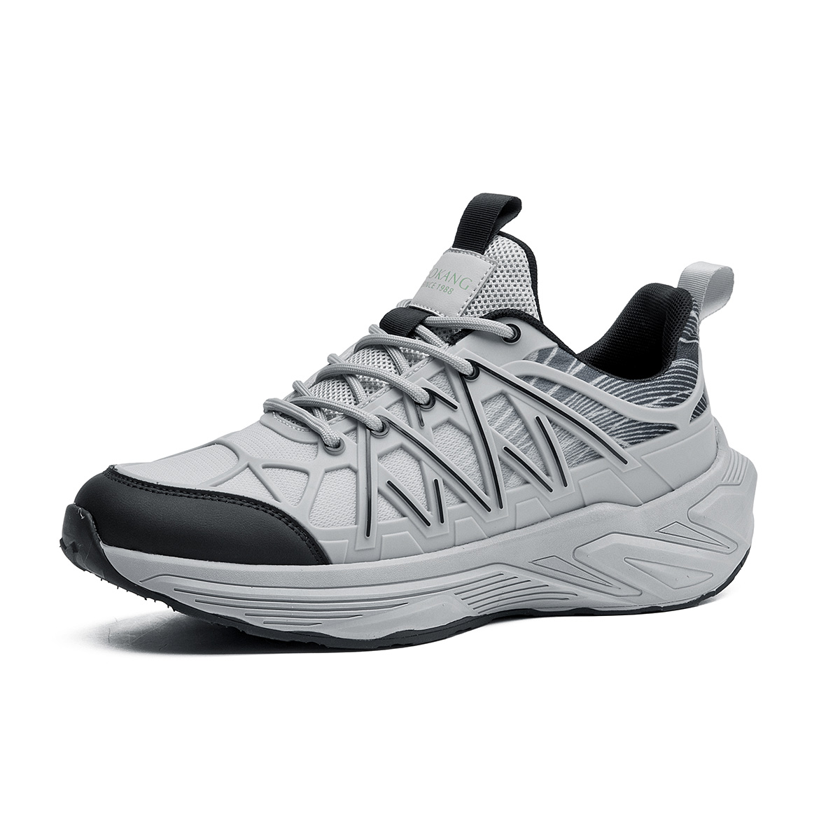 AOKANG Износостойкие низкие повседневные туфли мужские бежево-черного цвета
AOKANG Износостойкие низкие повседневные туфли мужские бежево-черного цвета