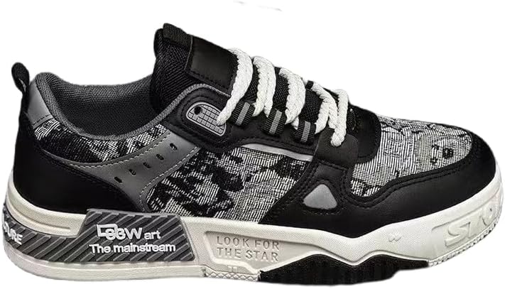 Мужские повседневные спортивные кроссовки - для ежедневной носки и активного отдыха на улице, с шнуровкой и прочной подошвой Hoalox, черный
Мужские повседневные спортивные кроссовки - для ежедневной носки и активного отдыха на улице, с шнуровкой и прочной подошвой Hoalox, черный