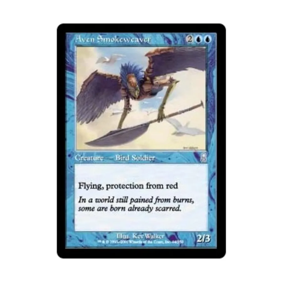 CCG Авен Дымовивер (U), MTG - Odyssey
CCG Авен Дымовивер (U), MTG - Odyssey