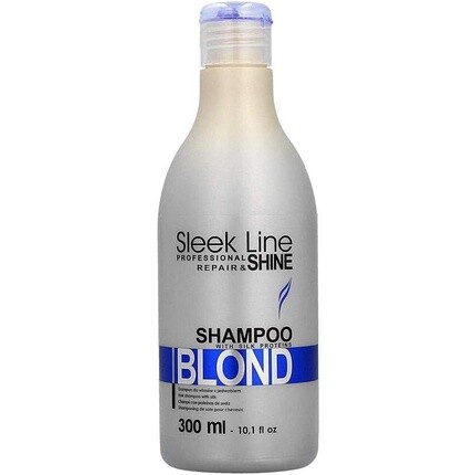 Шампунь Sleek Line Silk Blonde 300 мл, Stapiz
Шампунь Sleek Line Silk Blonde 300 мл, Stapiz