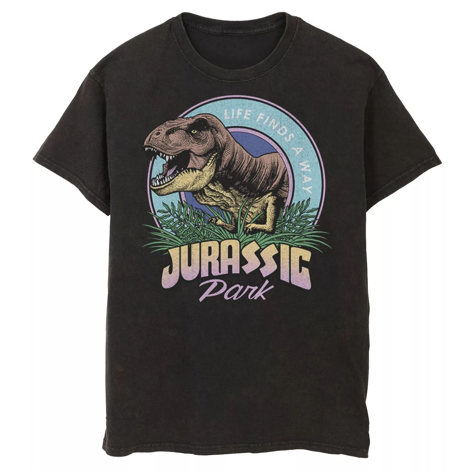Мужская футболка Jurassic Park Life Finds A Way с ярким графическим рисунком Licensed Character, черный
Мужская футболка Jurassic Park Life Finds A Way с ярким графическим рисунком Licensed Character, черный
