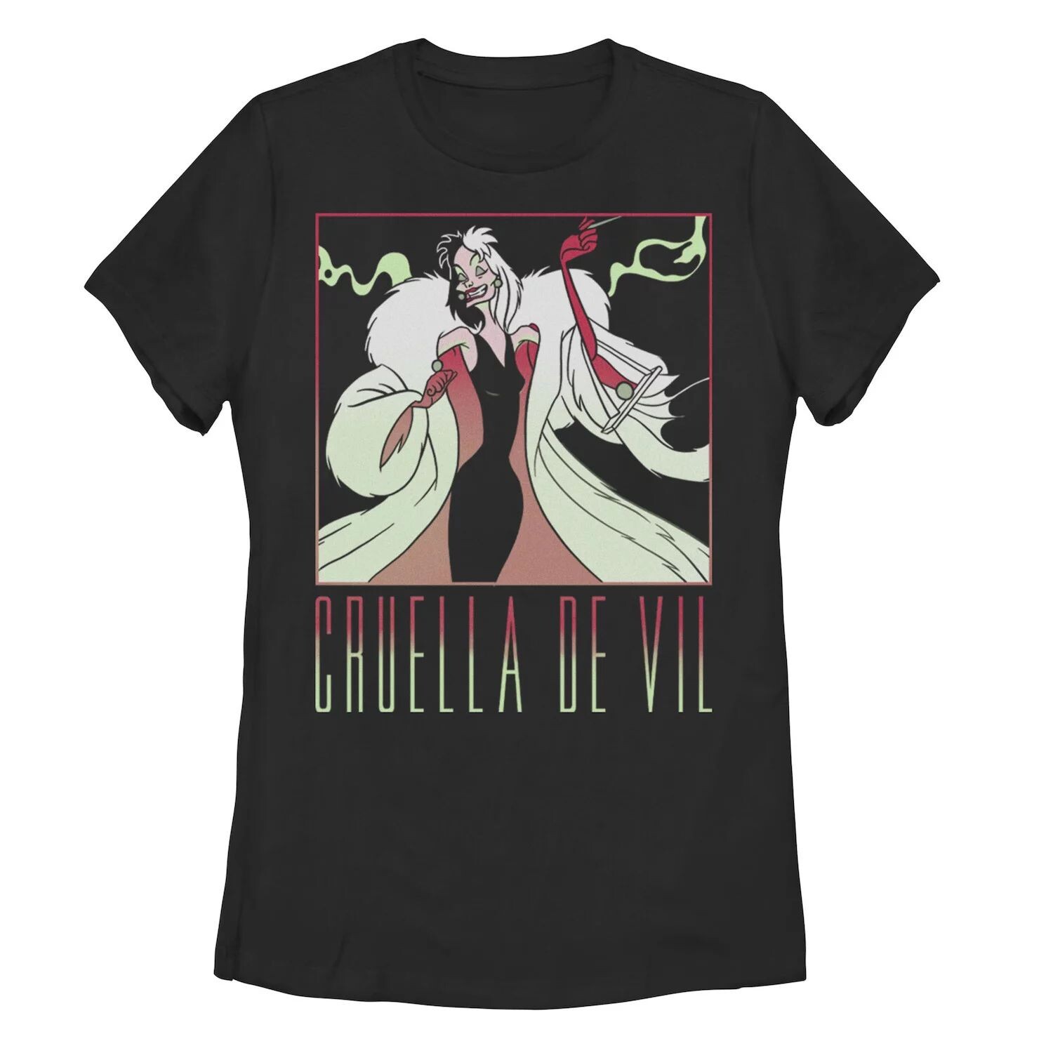 Футболка с рисунком и портретом Круэллы Де Виль для юниоров Disney 101 далматинец Disney
Футболка с рисунком и портретом Круэллы Де Виль для юниоров Disney 101 далматинец Disney