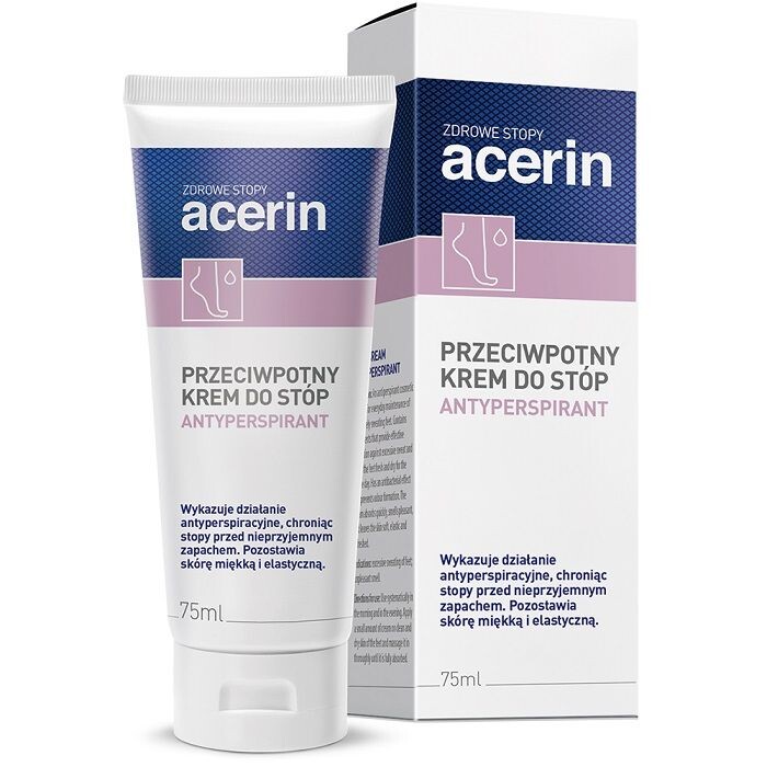 Acerin Antyperspirant Krem Przeciwpotny Do Stóp крем для ног, 75 ml
Acerin Antyperspirant Krem Przeciwpotny Do Stóp крем для ног, 75 ml