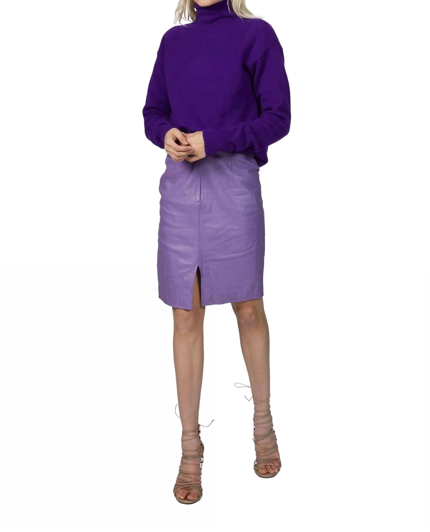 Чистый кашемировый свитер в фиолетовом цвете GEORGIA ALICE
Чистый кашемировый свитер в фиолетовом цвете GEORGIA ALICE