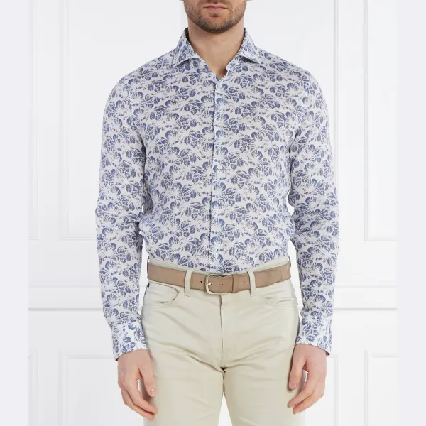 Льняная рубашка 146pai-w приталенного кроя Joop!, синий
Льняная рубашка 146pai-w приталенного кроя Joop!, синий