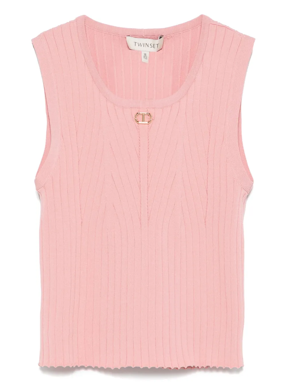 Жилет с логотипом Twinset Kids, розовый
Жилет с логотипом Twinset Kids, розовый