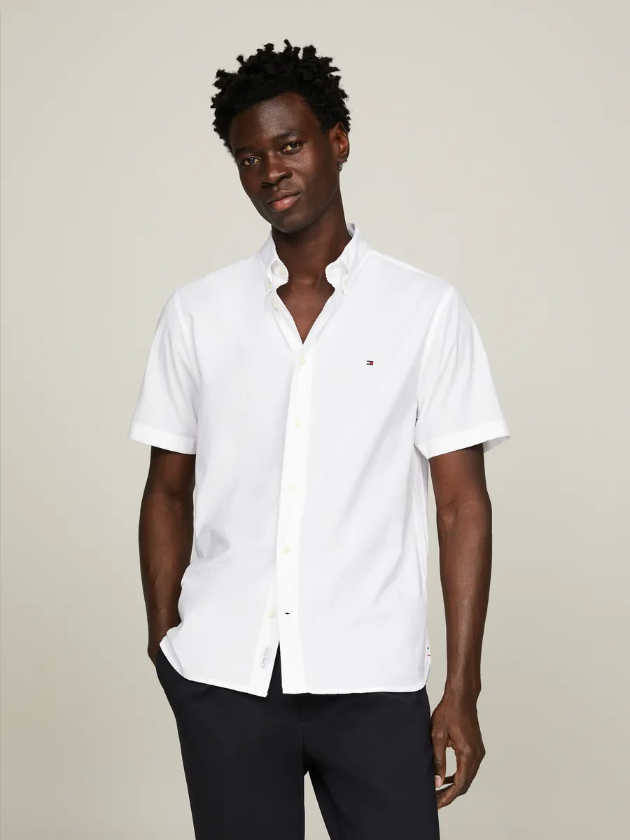 Рубашка Tommy Hilfiger с короткими рукавами "FLEX POPLIN RF SHIRT S/S", с рубашечным воротником, белый
Рубашка Tommy Hilfiger с короткими рукавами "FLEX POPLIN RF SHIRT S/S", с рубашечным воротником, белый