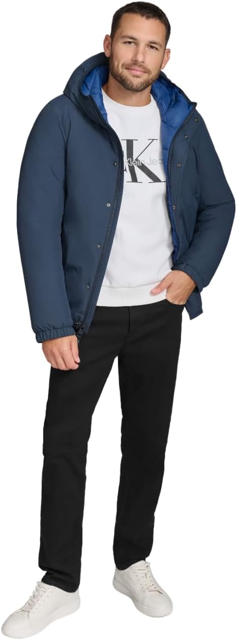 Водонепроницаемая куртка Calvin Klein Mens Everyday Essential, True Navy
Водонепроницаемая куртка Calvin Klein Mens Everyday Essential, True Navy