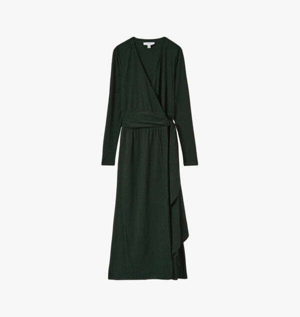 Платье-Миди Madeline из джерси с завязками-оберткой Reiss, зеленый
Платье-Миди Madeline из джерси с завязками-оберткой Reiss, зеленый
